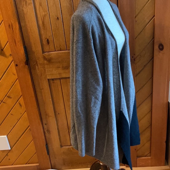Eileen Fisher 100% Soft Italian Wool Sweater Coat - Picture 2 of 10